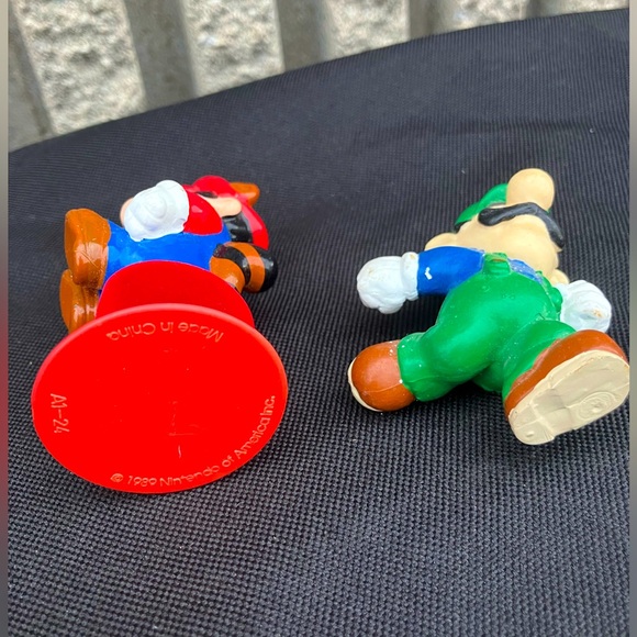 Vintage 1989 Super Mario and Luigi Toys - Picture 3 of 4